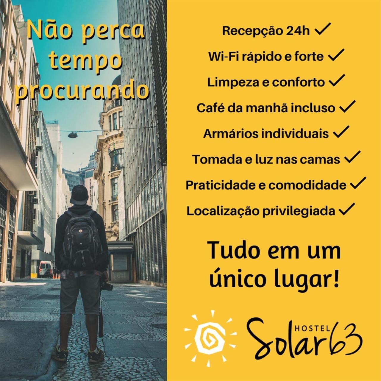 Solar63 Hostel Porto Alegre Ngoại thất bức ảnh